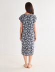 Ella J Shift Dress, Sage Print product photo View 02 S