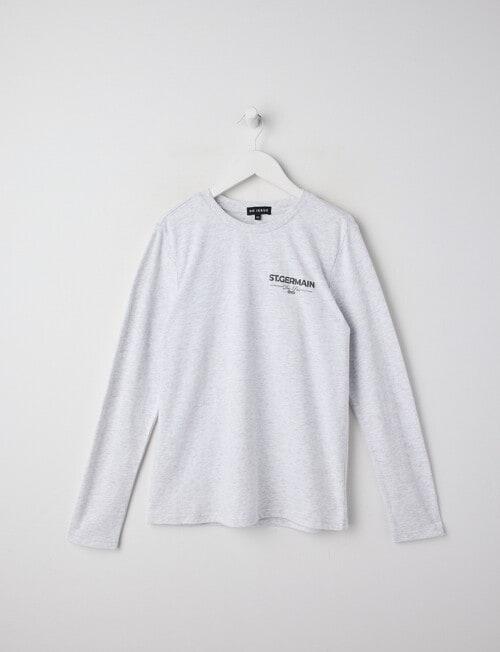 No Issue St Germain Long Sleeve Tee, Grey Marle product photo