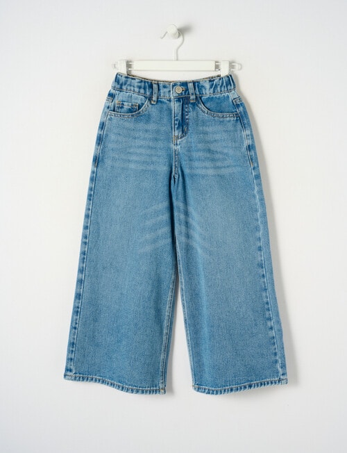Mac & Ellie Baggy Jean, Mid Blue product photo
