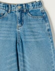 Mac & Ellie Baggy Jean, Mid Blue product photo View 03 S