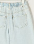 Mac & Ellie Baggy Jean, Light Blue product photo View 02 S