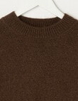 Switch Charli Knit Jumper, Chocolate product photo View 03 S