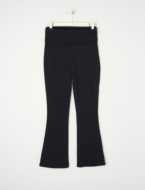 Switch Kylie Fold Back Flare Pant, Black product photo