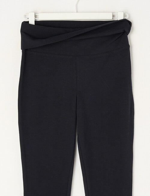 Switch Kylie Fold Back Flare Pant, Black product photo View 02 L