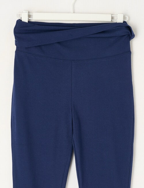 Switch Kylie Fold Back Flare Pant, Navy product photo View 02 L