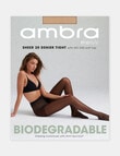 Ambra Bio Sheer Pantyhose, 20D, Natural product photo