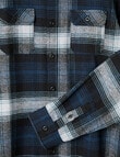 No Issue Check Long Sleeve Shirt, Petrol product photo View 02 S