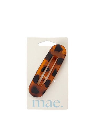Mae Claw Grip Flat Lay Matte Tortoiseshell product photo
