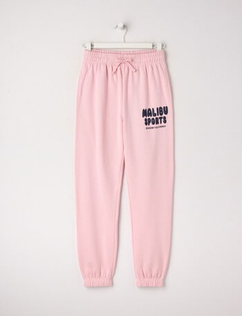 Switch Malibu Trackpant, Baby Pink & Navy product photo