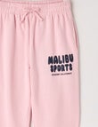 Switch Malibu Trackpant, Baby Pink & Navy product photo View 02 S