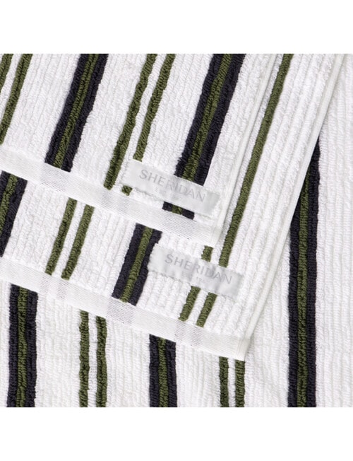 Sheridan Living Textures Stripe Towel Range product photo