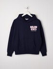Switch Malibu Sports Oversized Hoodie, Navy & Baby Pink product photo