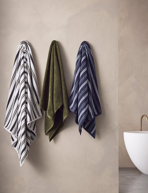 Sheridan Living Textures Stripe Towel Range product photo View 04 L