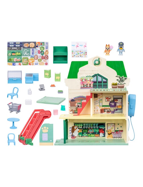 Bluey Series 13, Lets Play Chef Supermarket Playset product photo View 03 L