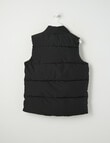 No Issue Puffer Vest, Black product photo View 02 S
