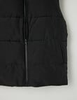 No Issue Puffer Vest, Black product photo View 03 S