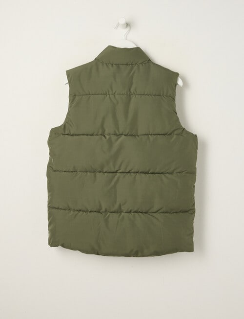No Issue Puffer Vest, Khaki product photo View 02 L