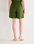 State of play Benedito Button Front Shorts, Green product photo View 02 S