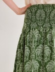 State of play Ipanema Midi Skirt, Palm Print product photo View 04 S