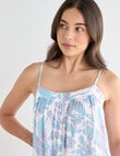 Whistle Sleep Strappy Nightie, Crane Print, 8-22 product photo View 04 S