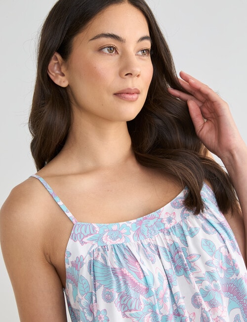 Whistle Sleep Short PJ Set, Crane Print, 8-22 product photo View 04 L