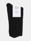 Levante Camella Crew Sock, Nero product photo