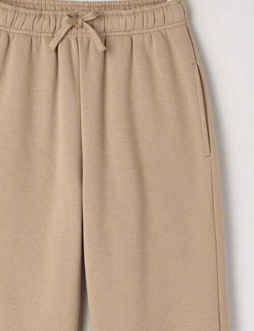 Switch Bows Wide Leg Trackpant, Natural & Pink product photo View 03 L