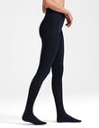 Ambra Fleece Legging, 200D, Navy product photo View 03 S