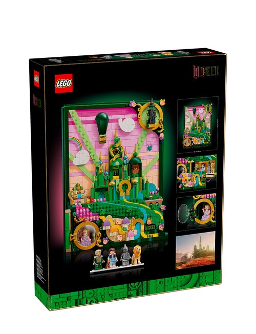 Lego Wicked Wicked Emerald City Wall Art, 75685 product photo View 10 L