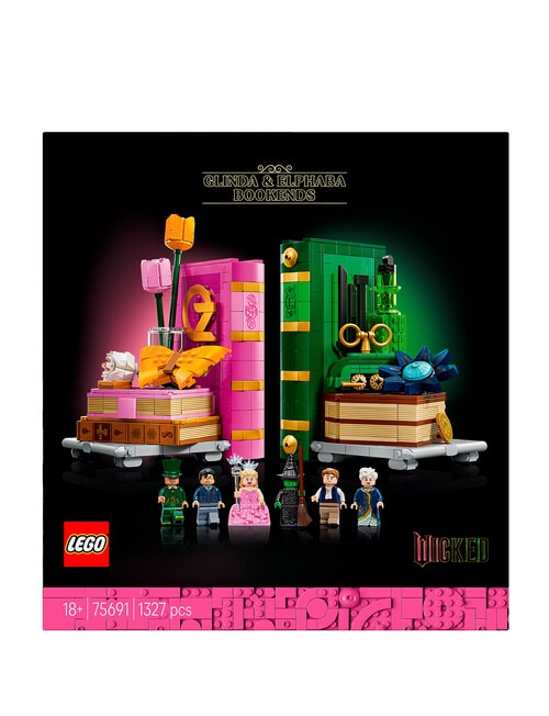 Lego Wicked Wicked Glinda & Elphaba Bookends, 75691 product photo View 03 L