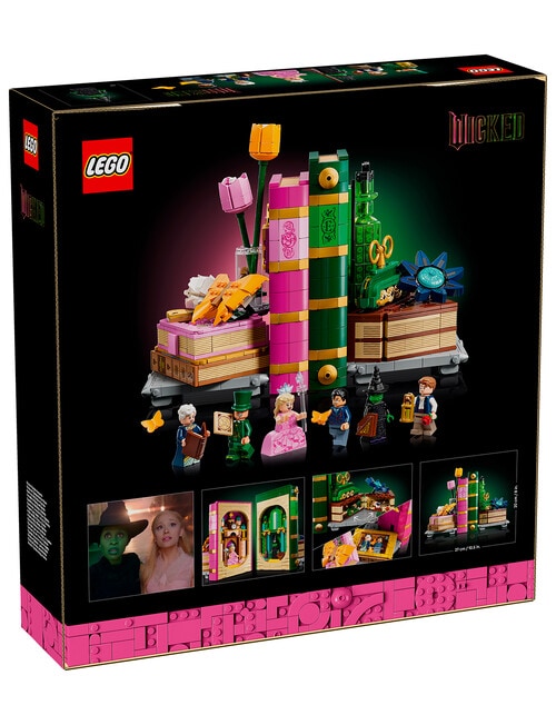 Lego Wicked Wicked Glinda & Elphaba Bookends, 75691 product photo View 12 L