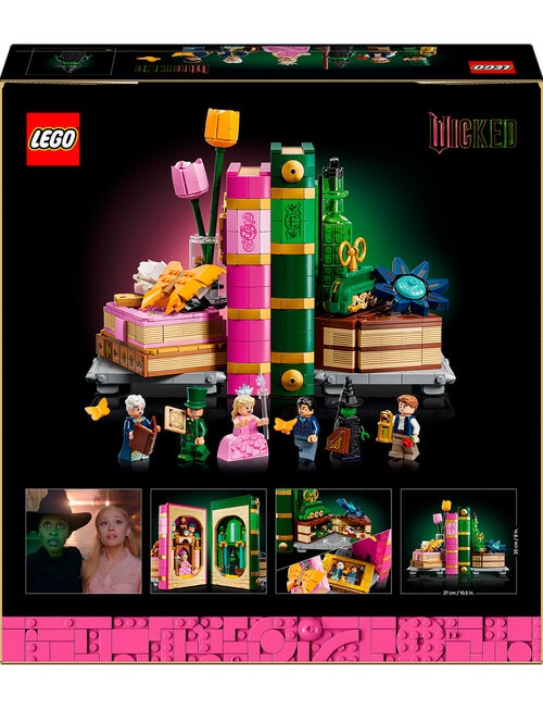 Lego Wicked Wicked Glinda & Elphaba Bookends, 75691 product photo View 13 L