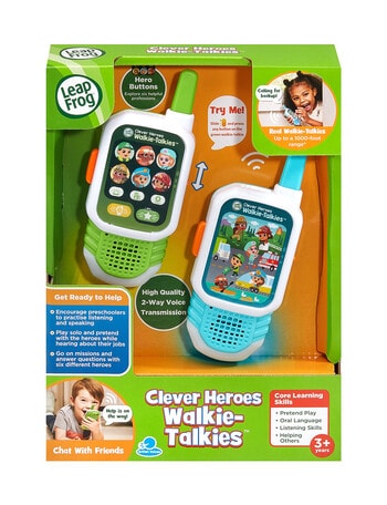 Leap Frog Clever Heroes Walkie-Talkies product photo