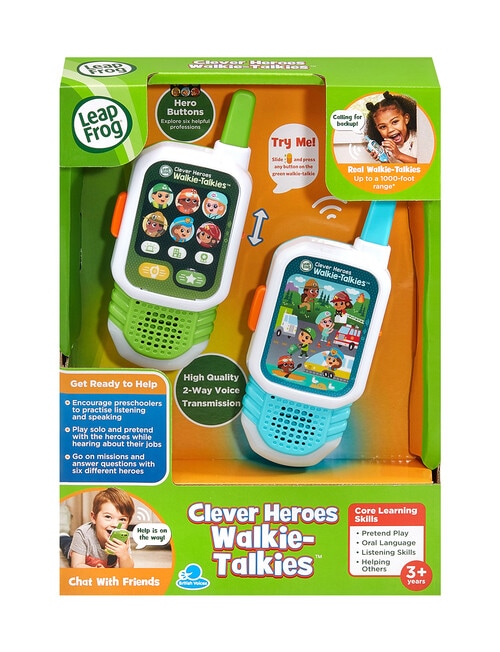 Leap Frog Clever Heroes Walkie-Talkies product photo