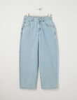 No Issue Super Baggy Denim Jean, Light Blue product photo