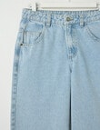No Issue Super Baggy Denim Jean, Light Blue product photo View 03 S
