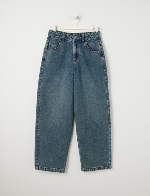 No Issue Super Baggy Denim Jean, Blue product photo