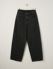 No Issue Super Baggy Denim Jean, Black product photo