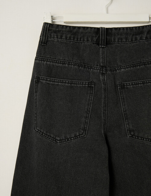 No Issue Super Baggy Denim Jean, Black product photo View 03 L