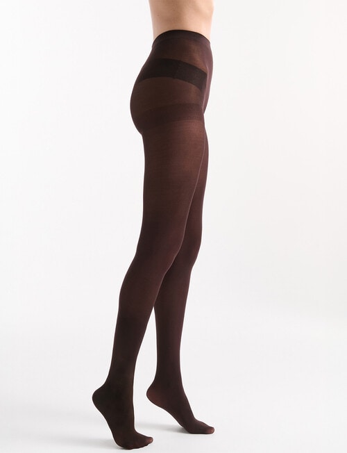 Levante Suede Matte Tight, 50 Denier, Carob product photo View 03 L