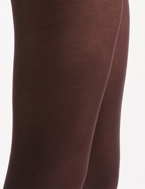 Levante Suede Matte Tight, 50 Denier, Carob product photo View 05 L