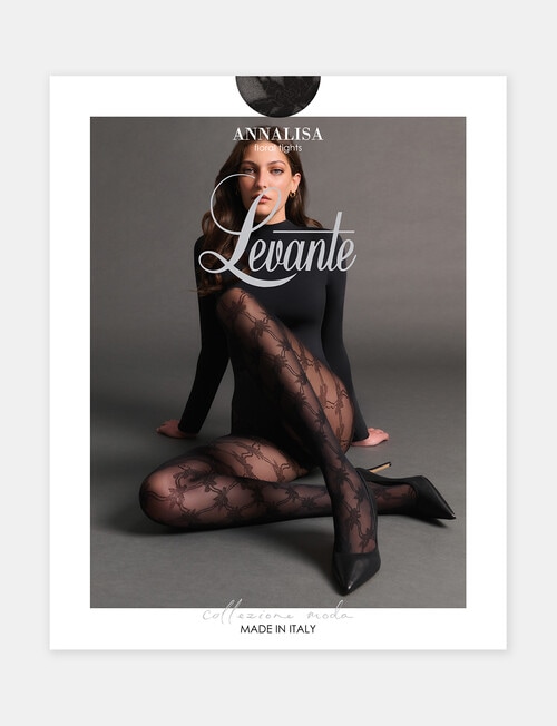 Levante Annalisa Floral Tight, Nero product photo