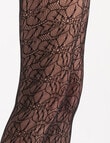 Levante Aurora Floral Net Tight, Nero product photo View 05 S