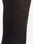 Levante Stefania Rib Tight, Nero product photo View 05 S