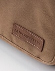 Laidlaw + Leeds Messenger Canvas Bag, Tan product photo View 05 S