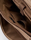 Laidlaw + Leeds Messenger Canvas Bag, Tan product photo View 07 S