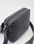 Laidlaw + Leeds Messenger Canvas Bag, Charcoal product photo View 08 S