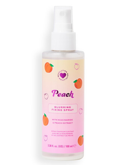 Revolution I Heart Peach Mattifying Fixing Spray product photo