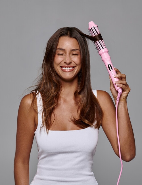 Mermade Hair Thermal Brush - Pink, ME-2006 product photo View 03 L