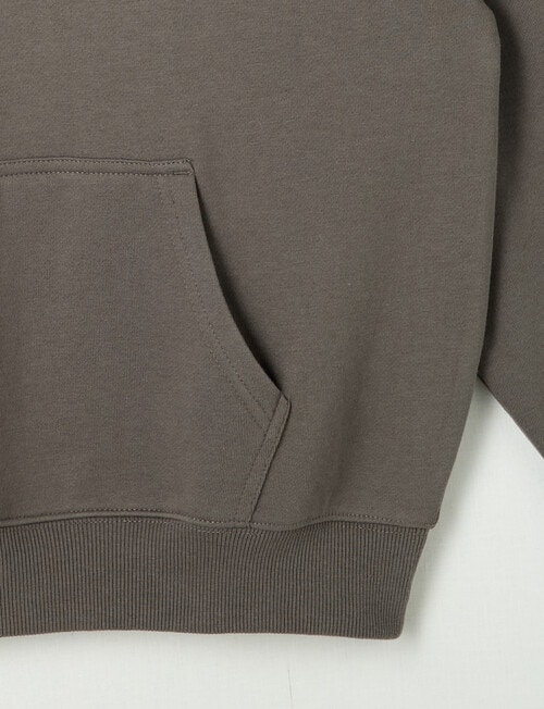 Switch Malibu Sports Oversized 1/4 Zip Sweatshirt, Charcoal & Lilac product photo View 03 L